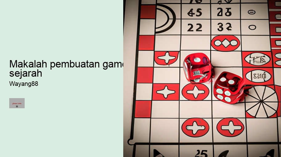 makalah pembuatan game sejarah