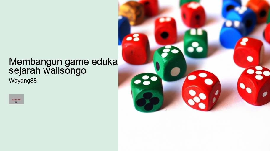 membangun game edukasi sejarah walisongo