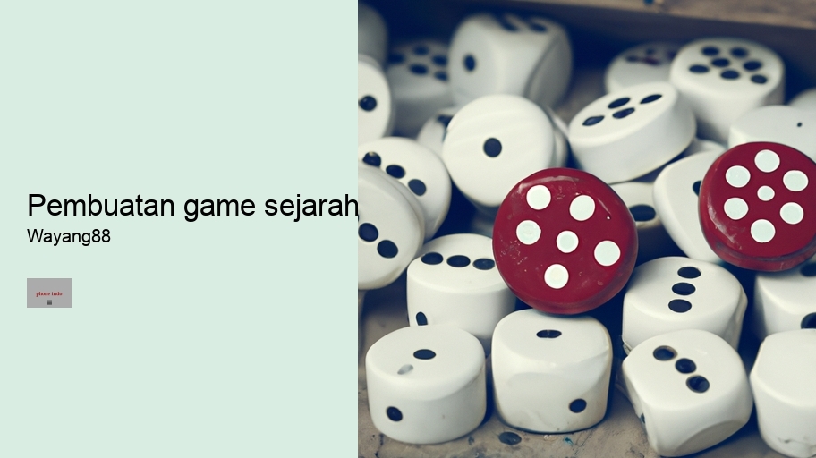 pembuatan game sejarah