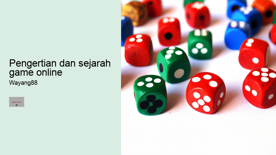 pengertian dan sejarah game online