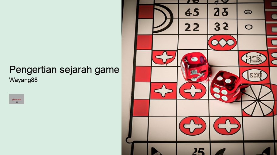 pengertian sejarah game